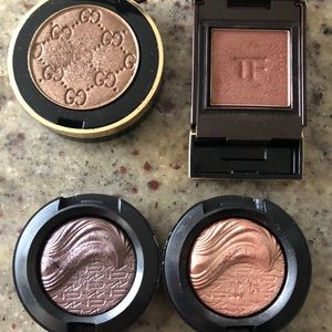 Tom Ford Gucci Mac single eyeshadows